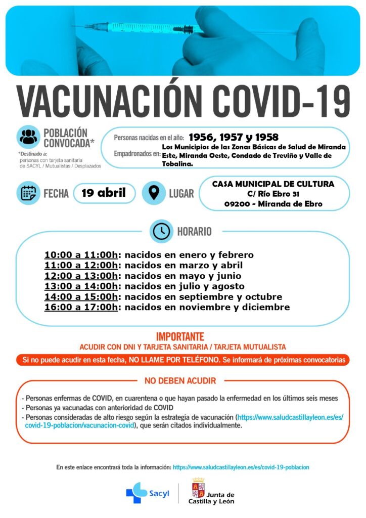 vacunacion 19 abril 2021